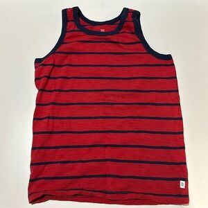 EUC GapKids Red/Navy Tank, Size M